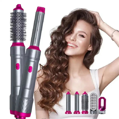 AirGlam 5-in-1 - Professional Styling Brush