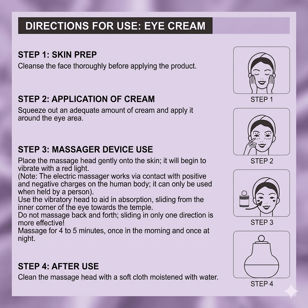 EyeLift Pro – Rejuvenating Eye Cream with Micro-Vibration Massage
