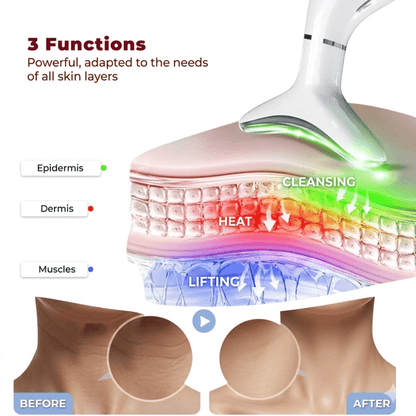 Facial Massager with Anti-Wrinkle Phototherapy - Lumieve