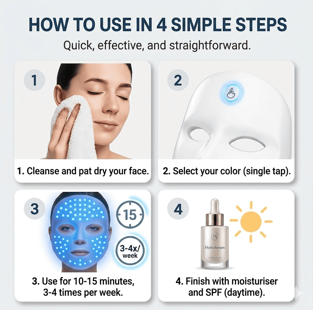 FaceLift Lumive – 7-Colour LED Therapy Mask