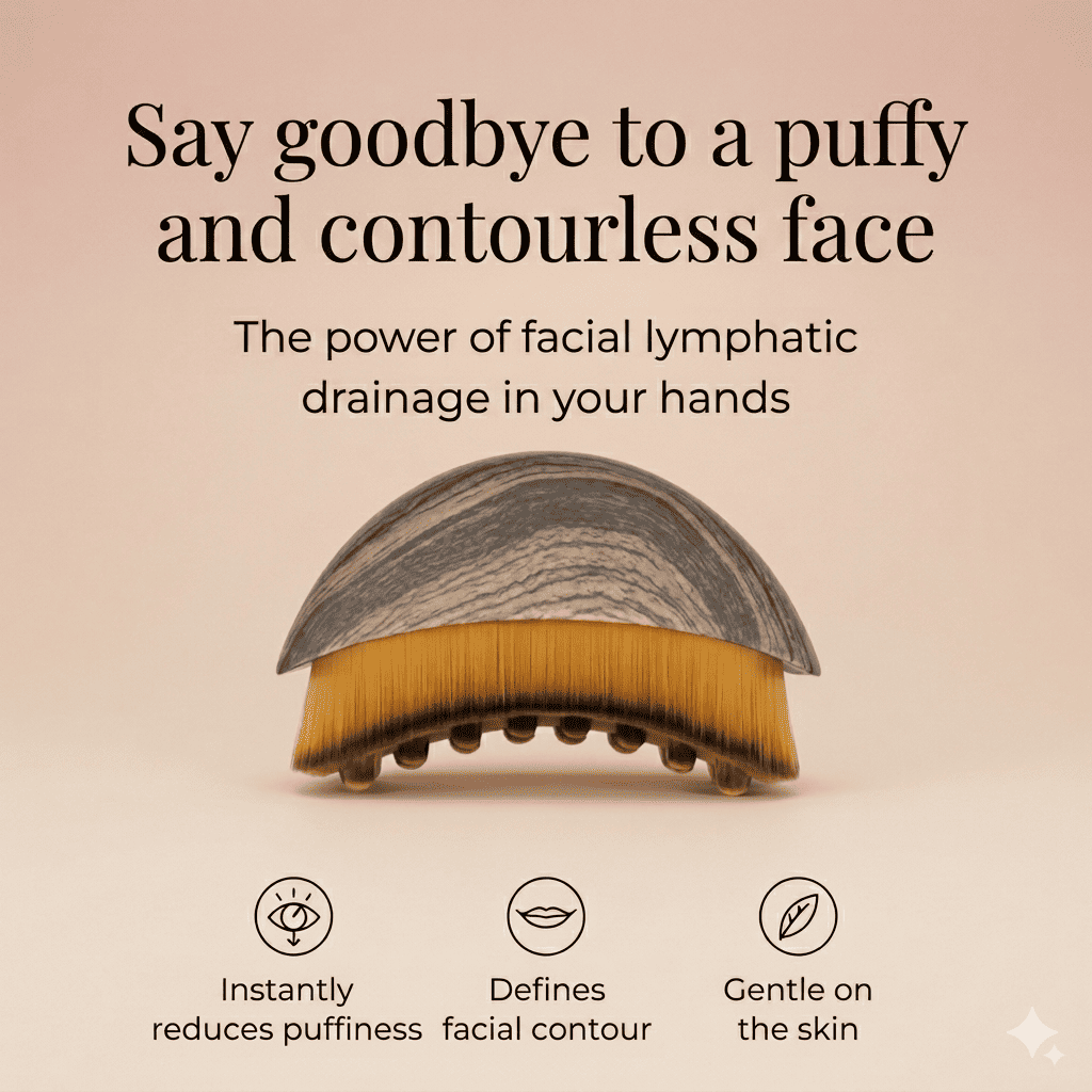LumieveFace - Facial Lymphatic Drainage Brush