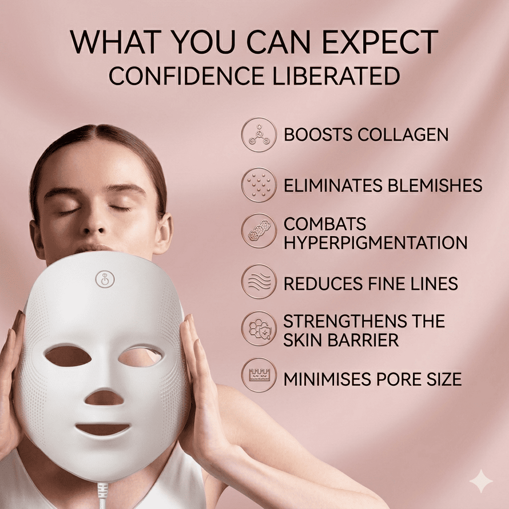 FaceLift Lumive – 7-Colour LED Therapy Mask
