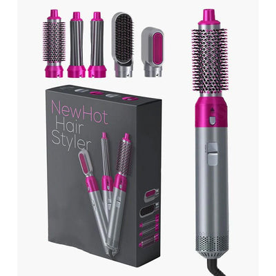 AirGlam 5-in-1 - Professional Styling Brush